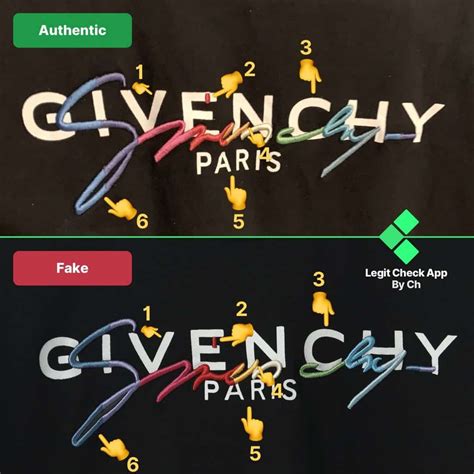 maglietta givenchy false|how to spot givenchy signature.